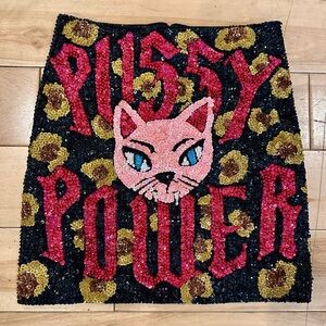 RARE! Discount Universe P***y Power Leopard Skirt Size M